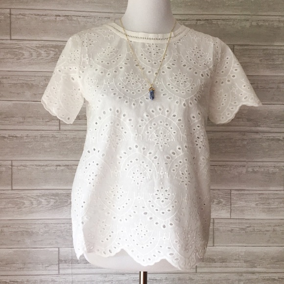 LAST: Small Open-back Eyelet Top - Picture 4 of 7